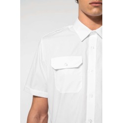 KA503 MEN'S SHORT-SLEEVED PILOT SHIRT