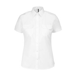 KA504 LADIES’ SHORT-SLEEVED PILOT SHIRT