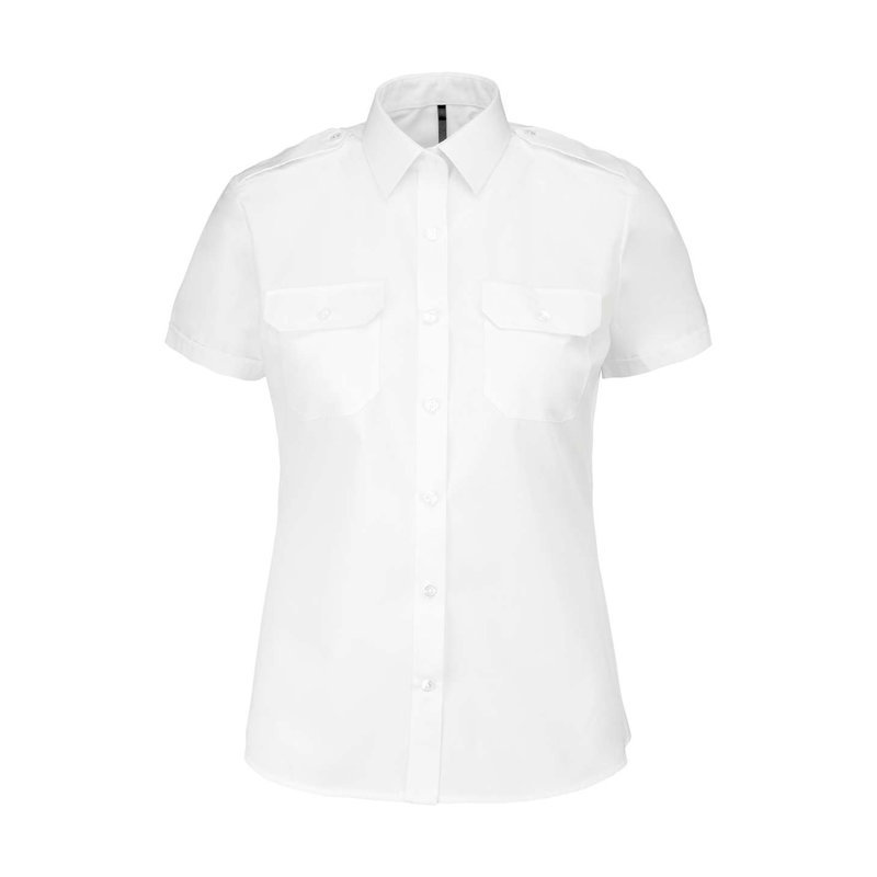 KA504 LADIES’ SHORT-SLEEVED PILOT SHIRT