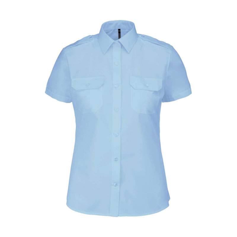 KA504 LADIES’ SHORT-SLEEVED PILOT SHIRT