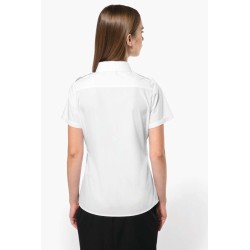 KA504 LADIES’ SHORT-SLEEVED PILOT SHIRT