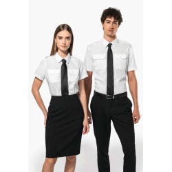 KA504 LADIES’ SHORT-SLEEVED PILOT SHIRT