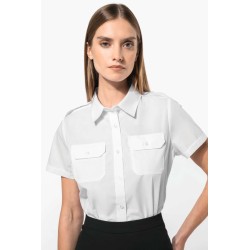 KA504 LADIES’ SHORT-SLEEVED PILOT SHIRT