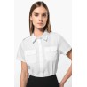 KA504 LADIES’ SHORT-SLEEVED PILOT SHIRT