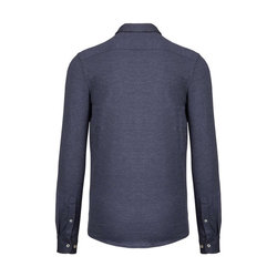 KA507 LONG-SLEEVED JACQUARD KNIT SHIRT