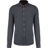 KA507 LONG-SLEEVED JACQUARD KNIT SHIRT