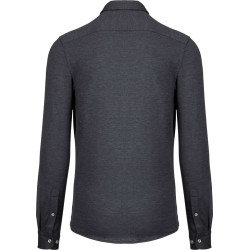 KA507 LONG-SLEEVED JACQUARD KNIT SHIRT