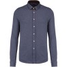KA507 LONG-SLEEVED JACQUARD KNIT SHIRT