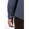 KA507 LONG-SLEEVED JACQUARD KNIT SHIRT