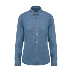 KA509 LADIES’ DENIM SHIRT