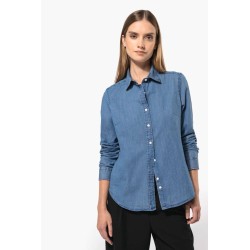 KA509 LADIES’ DENIM SHIRT