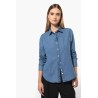 KA509 LADIES’ DENIM SHIRT