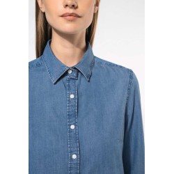 KA509 LADIES’ DENIM SHIRT