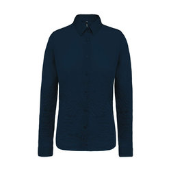 KA510 LADIES’ LONG-SLEEVED COTTON POPLIN SHIRT