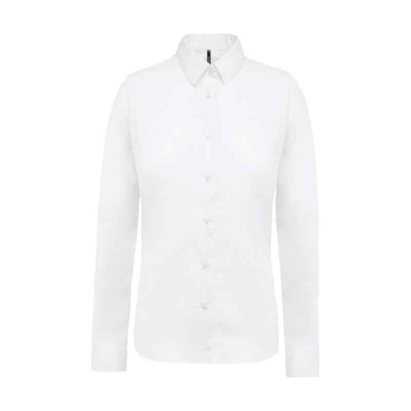 KA510 LADIES’ LONG-SLEEVED COTTON POPLIN SHIRT