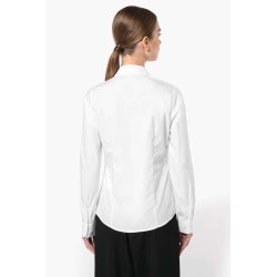 KA510 LADIES’ LONG-SLEEVED COTTON POPLIN SHIRT