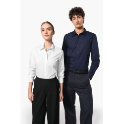 KA510 LADIES’ LONG-SLEEVED COTTON POPLIN SHIRT