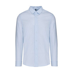 KA513 MEN’S LONG-SLEEVED COTTON POPLIN SHIRT