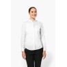 KA514 LADIES' LONG-SLEEVED MANDARIN COLLAR SHIRT