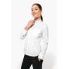 KA514 LADIES' LONG-SLEEVED MANDARIN COLLAR SHIRT