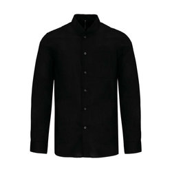 KA515 MEN'S LONG-SLEEVED MANDARIN COLLAR SHIRT
