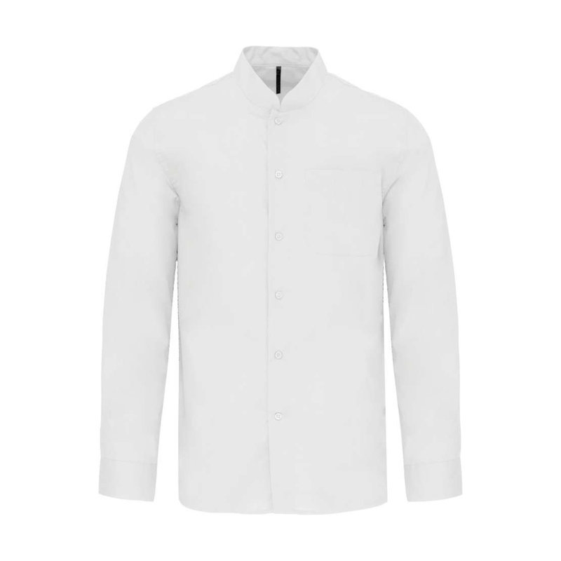 KA515 MEN'S LONG-SLEEVED MANDARIN COLLAR SHIRT