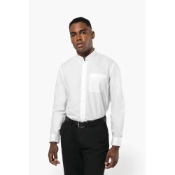 KA515 MEN'S LONG-SLEEVED MANDARIN COLLAR SHIRT