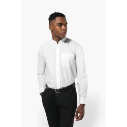 KA515 MEN'S LONG-SLEEVED MANDARIN COLLAR SHIRT