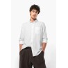 KA516 LONG-SLEEVED WASHED OXFORD COTTON SHIRT