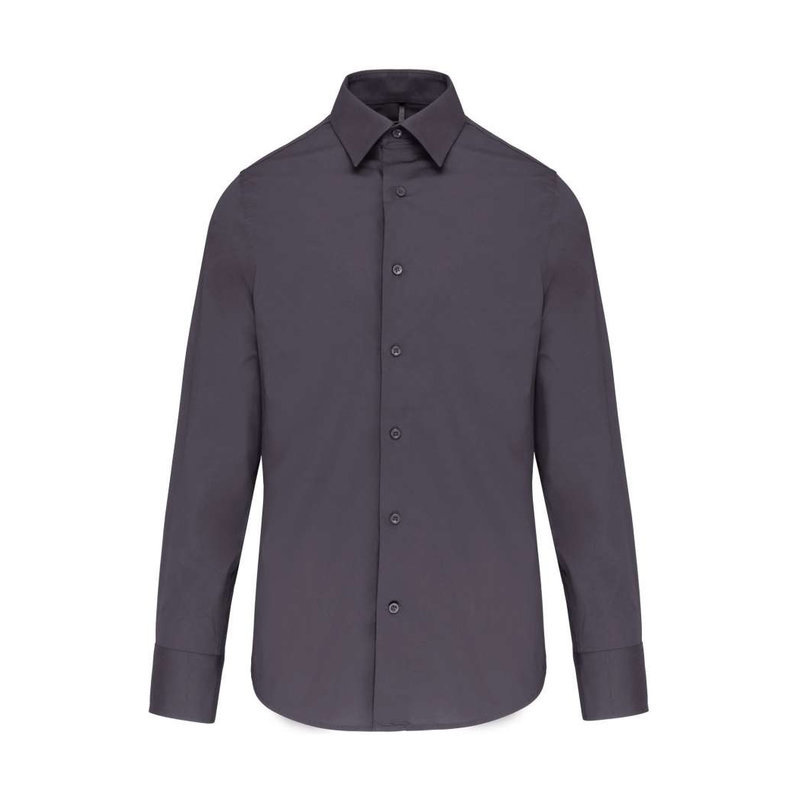 KA529 LONG-SLEEVED COTTON/ELASTANE SHIRT