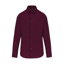 KA529 LONG-SLEEVED COTTON/ELASTANE SHIRT