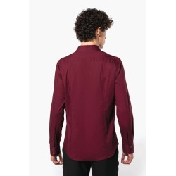 KA529 LONG-SLEEVED COTTON/ELASTANE SHIRT