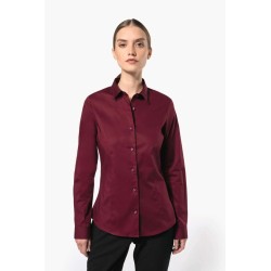 KA530 LADIES' LONG-SLEEVED STRETCH SHIRT