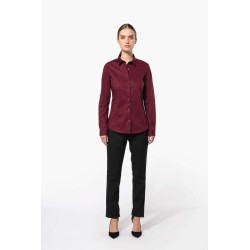 KA530 LADIES' LONG-SLEEVED STRETCH SHIRT