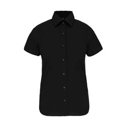 KA532 LADIES' SHORT-SLEEVED COTTON/ELASTANE SHIRT