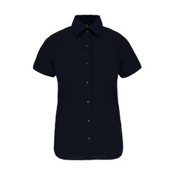 KA532 LADIES' SHORT-SLEEVED COTTON/ELASTANE SHIRT