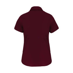 KA532 LADIES' SHORT-SLEEVED COTTON/ELASTANE SHIRT