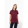 KA532 LADIES' SHORT-SLEEVED COTTON/ELASTANE SHIRT