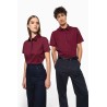 KA532 LADIES' SHORT-SLEEVED COTTON/ELASTANE SHIRT