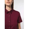 KA532 LADIES' SHORT-SLEEVED COTTON/ELASTANE SHIRT