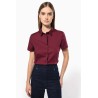KA532 LADIES' SHORT-SLEEVED COTTON/ELASTANE SHIRT