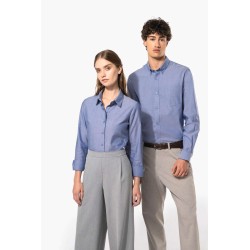 KA534 LADIES' LONG-SLEEVED OXFORD SHIRT