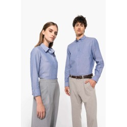 KA534 LADIES' LONG-SLEEVED OXFORD SHIRT