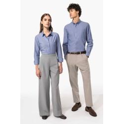 KA534 LADIES' LONG-SLEEVED OXFORD SHIRT