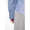 KA534 LADIES' LONG-SLEEVED OXFORD SHIRT