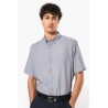 KA535 MEN'S SHORT-SLEEVED OXFORD SHIRT