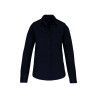 KA542 LADIES' LONG-SLEEVED COTTON POPLIN SHIRT