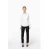 KA542 LADIES' LONG-SLEEVED COTTON POPLIN SHIRT