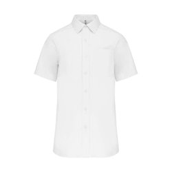 KA543 MEN'S SHORT-SLEEVED COTTON POPLIN SHIRT