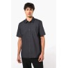 KA543 MEN'S SHORT-SLEEVED COTTON POPLIN SHIRT